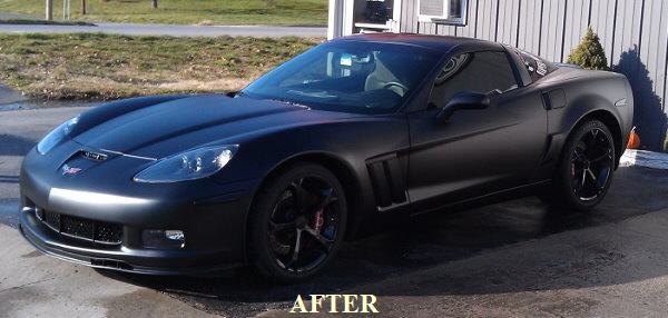 Blacked out vette600